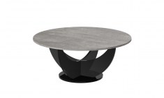 CAPRI 100 round coffee table (high gloss/different colours)